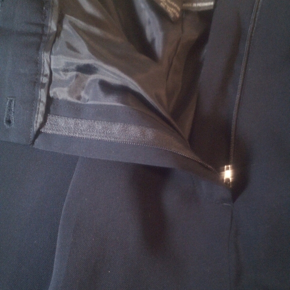 VINTAG Focus 2000 Dress Slacks 2 Pockets High Waist Belt loops 10 Petite Navy L… - Picture 6 of 12